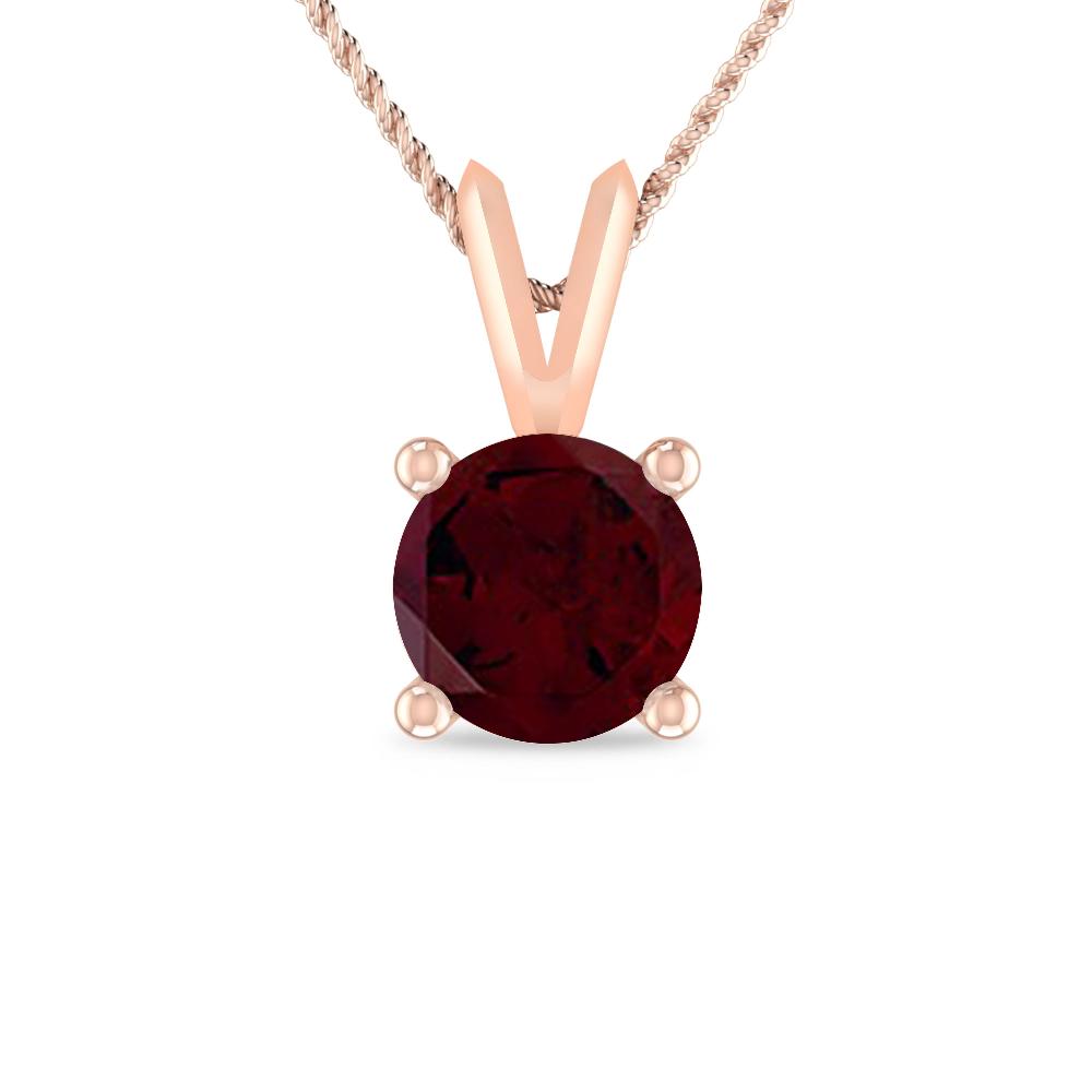 Rose Gold - Garnet