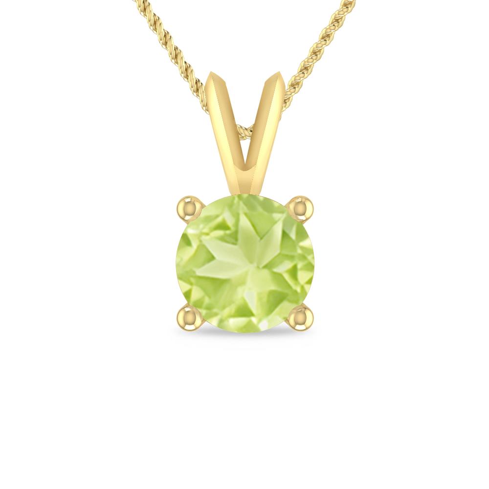 Yellow Gold - Peridot