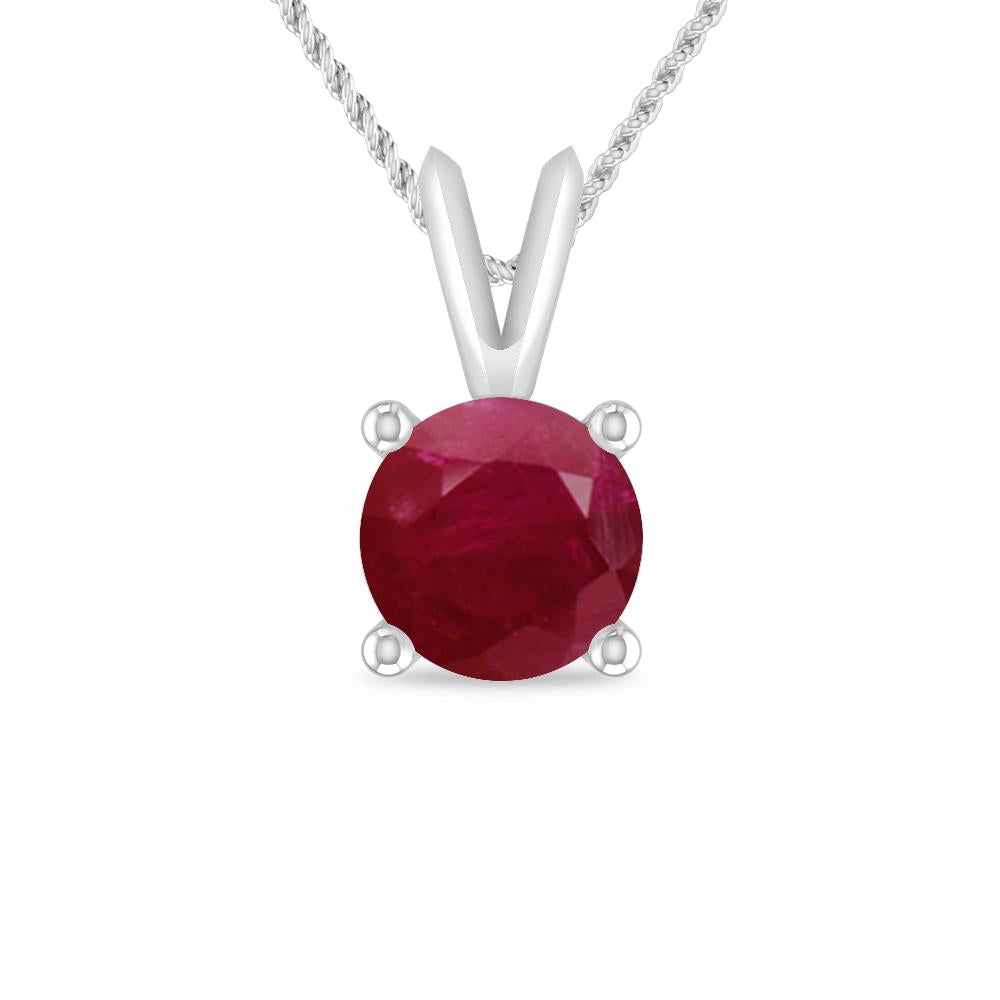 White Gold - Ruby