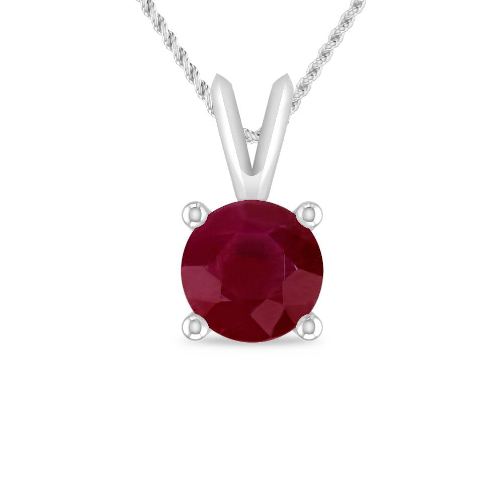 White Gold - Ruby