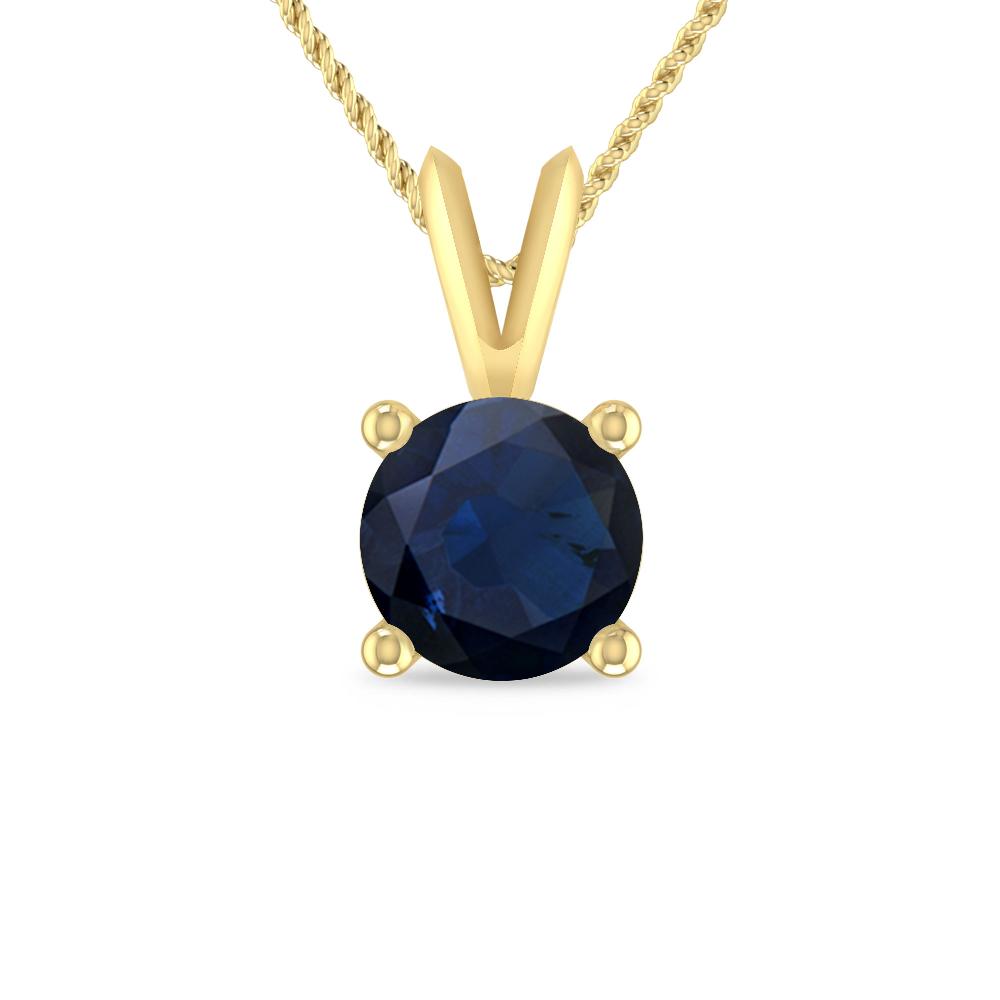 Yellow Gold - Sapphire