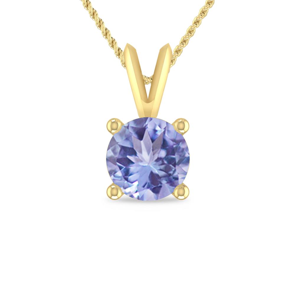 Yellow Gold - Tanzanite