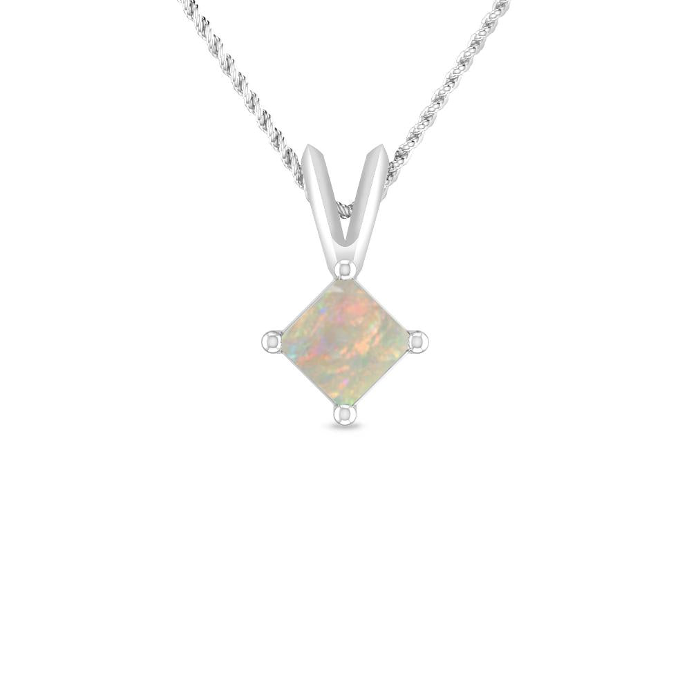 White Gold - Opal
