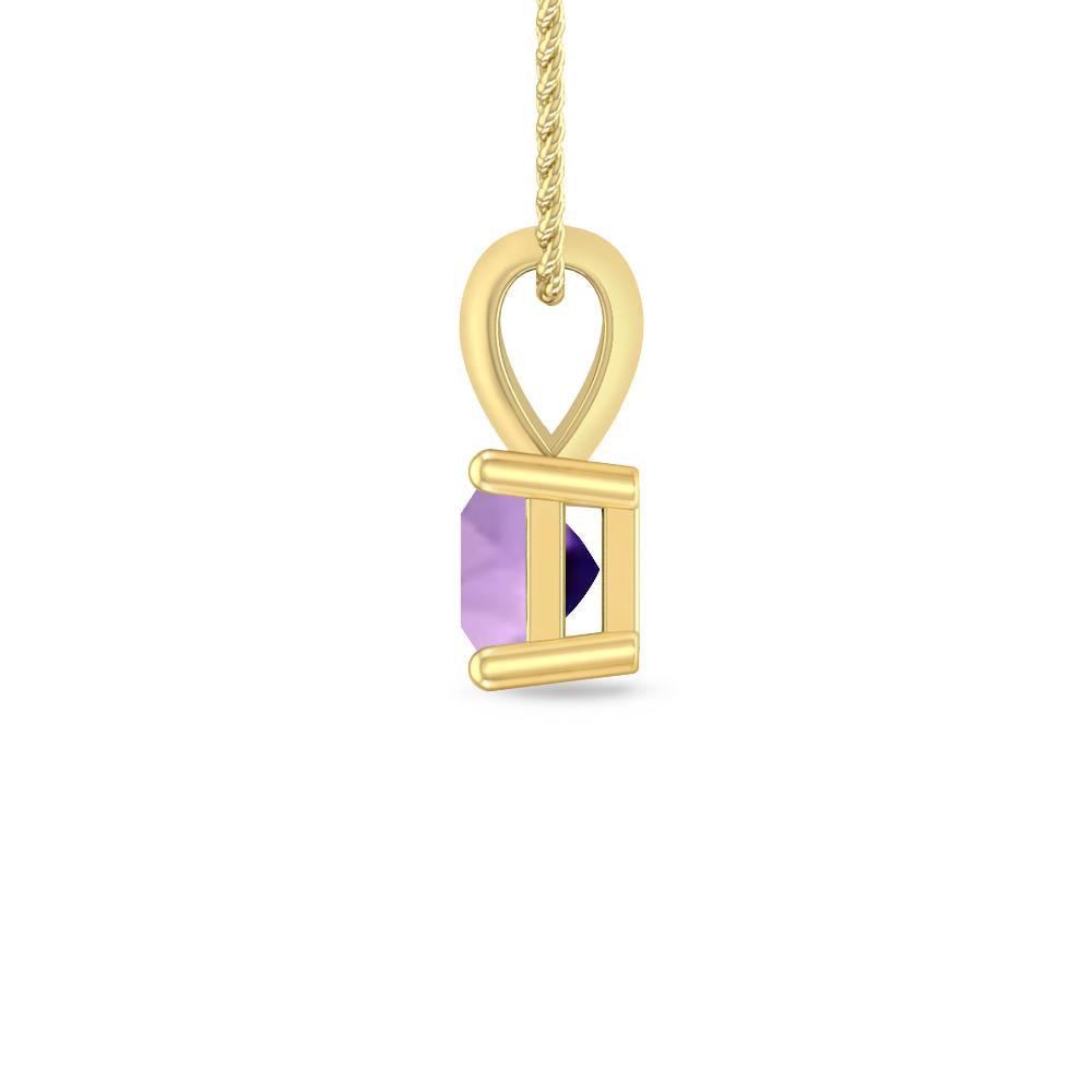 Yellow Gold - Amethyst