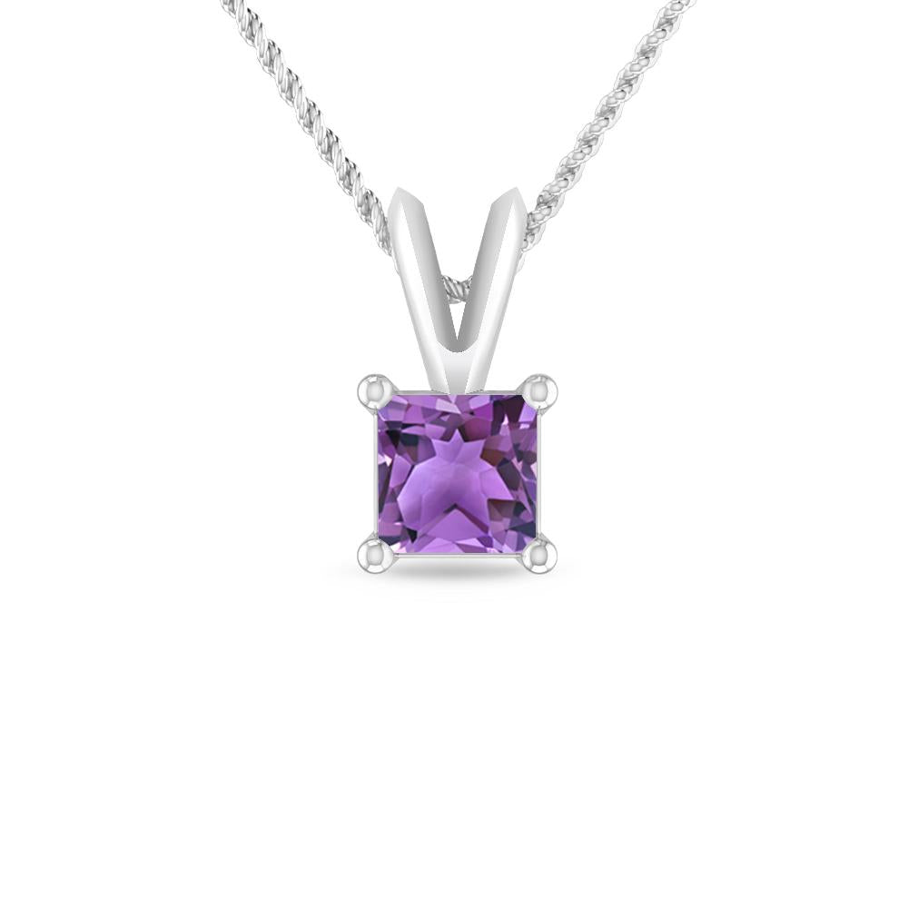 White Gold - Amethyst