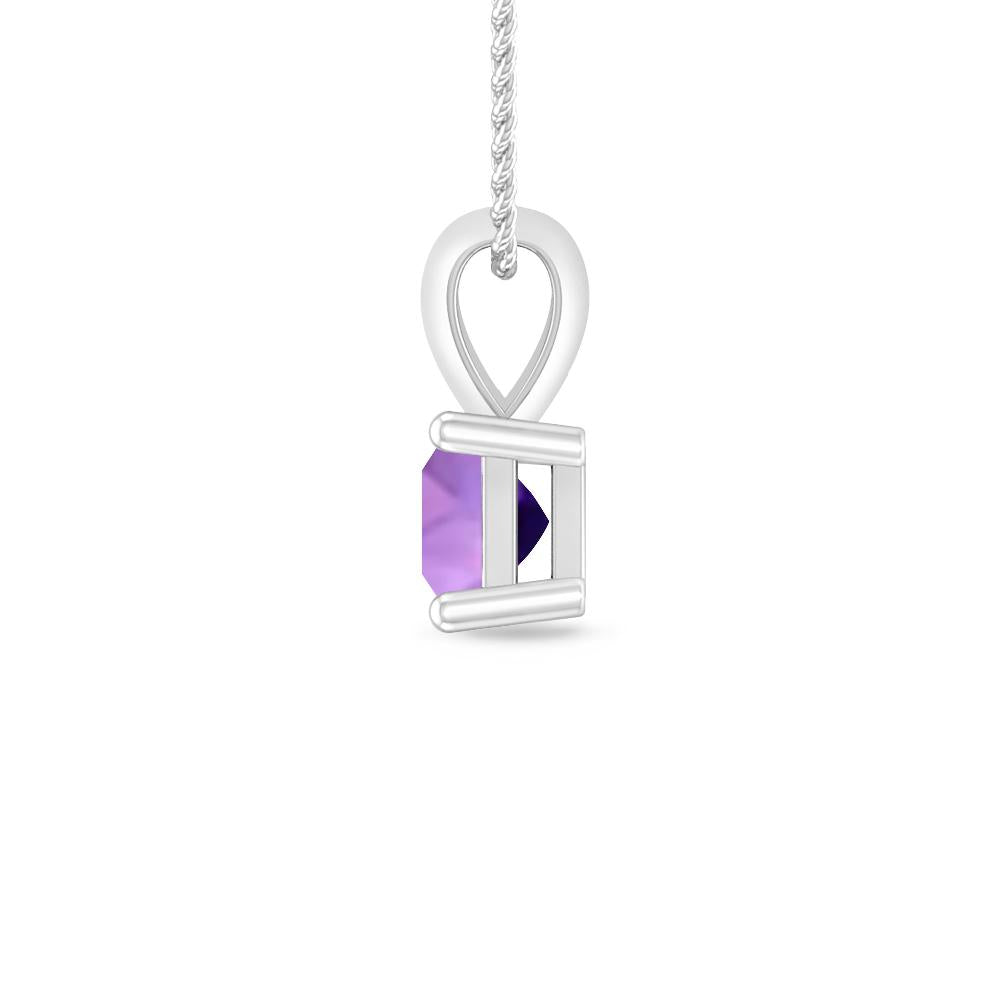 White Gold - Amethyst