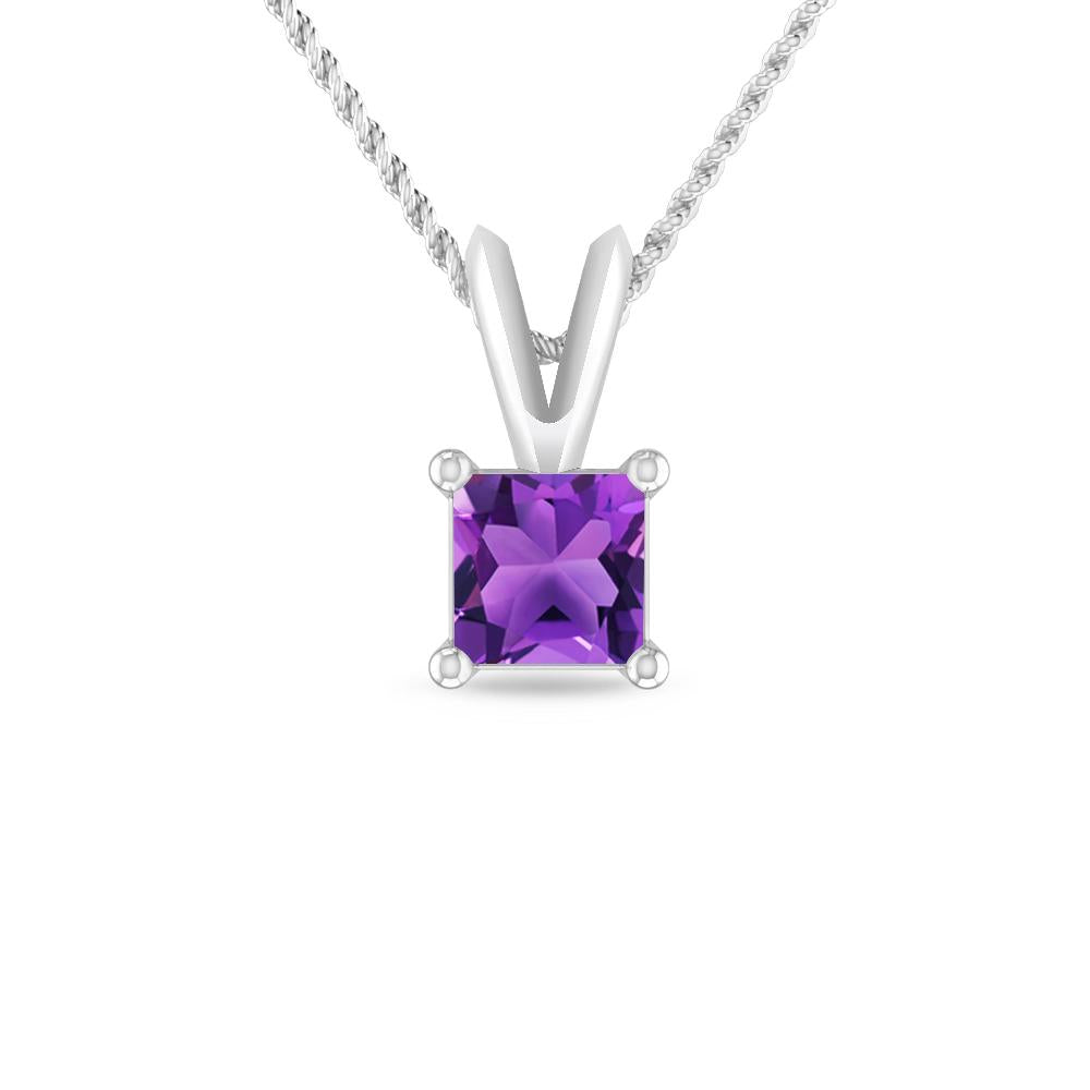 White Gold - Amethyst