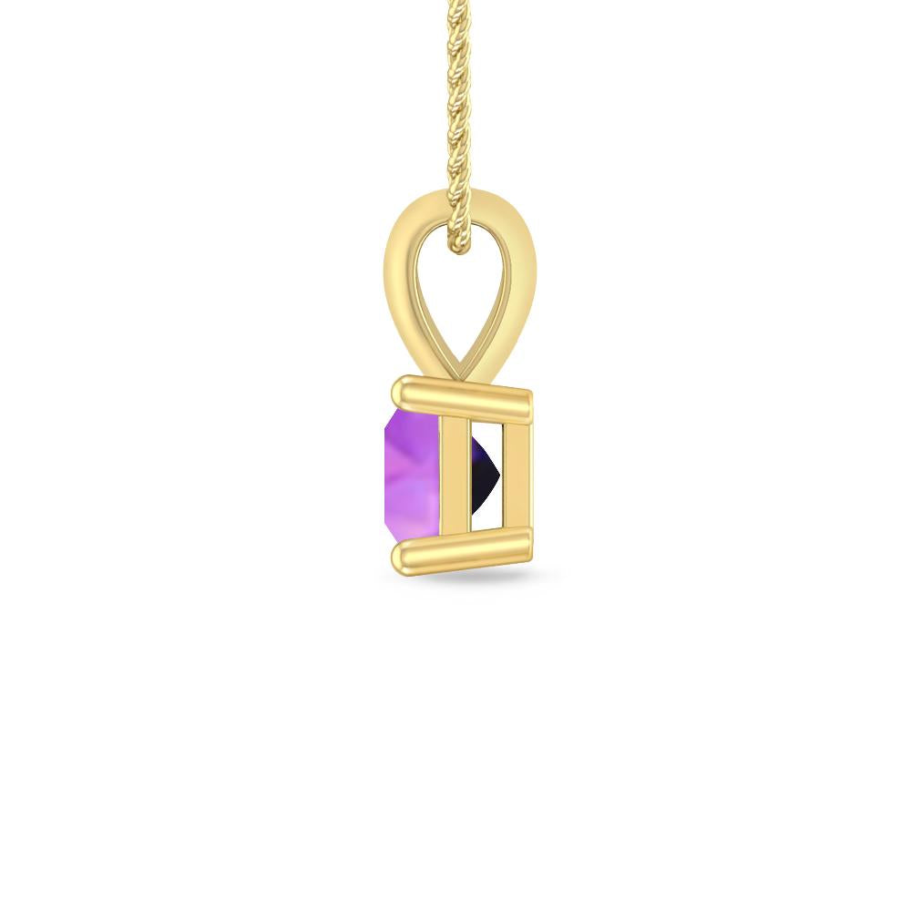 Yellow Gold - Amethyst