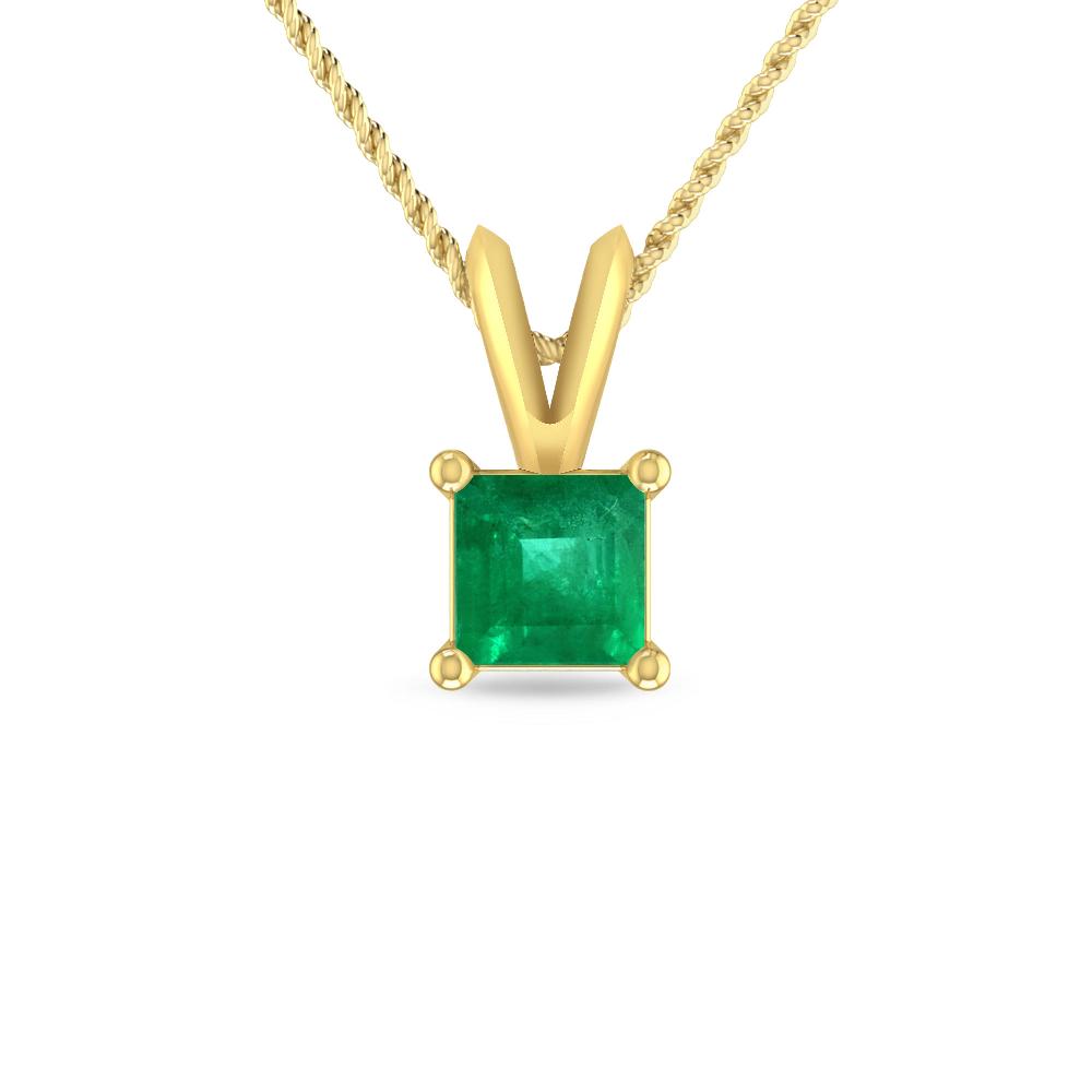 Yellow Gold - Emerald