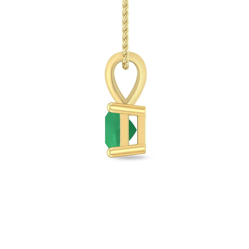 Yellow Gold - Emerald