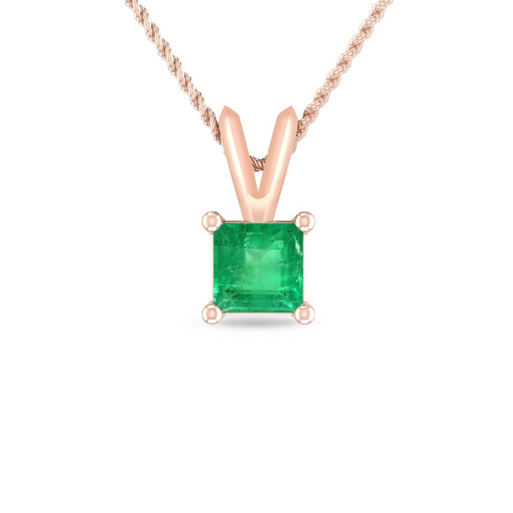 Rose Gold - Emerald