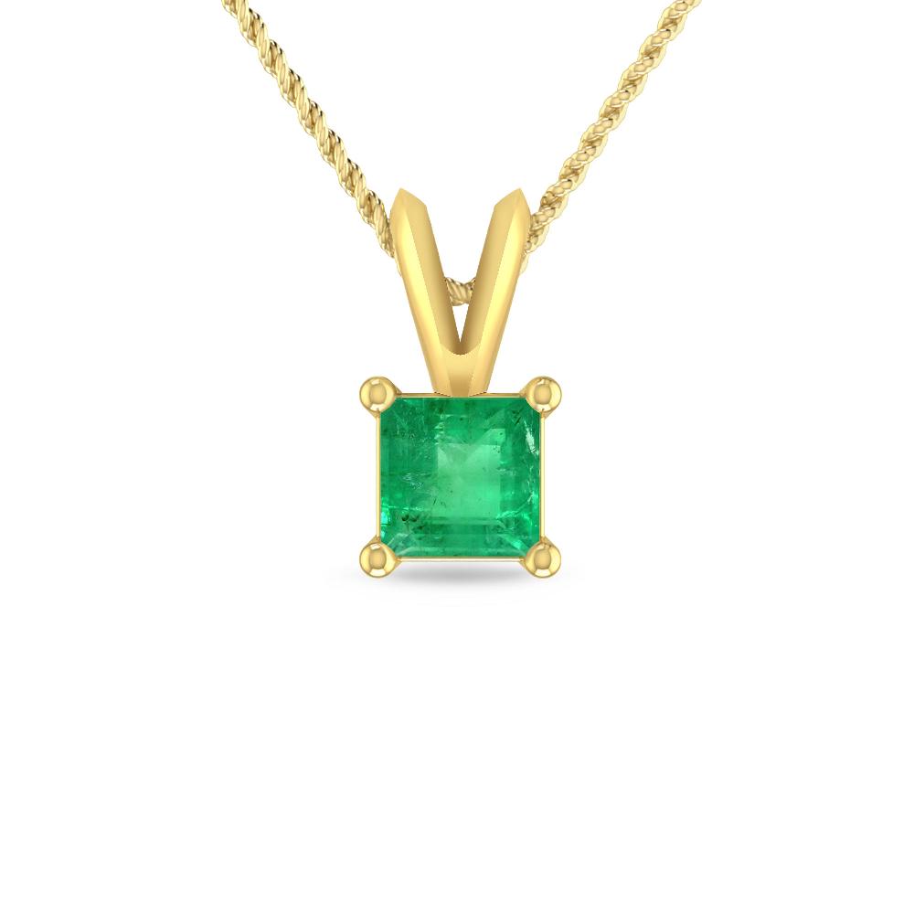 Yellow Gold - Emerald