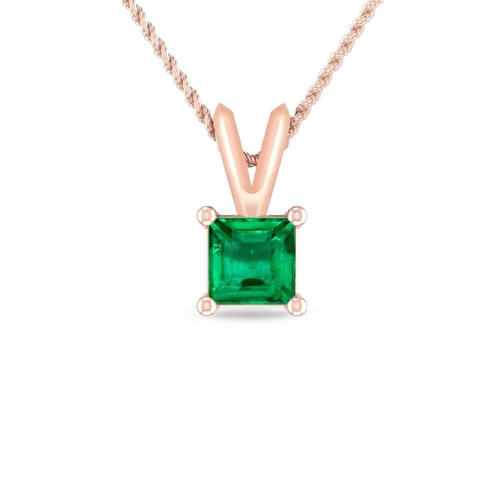 Rose Gold - Emerald