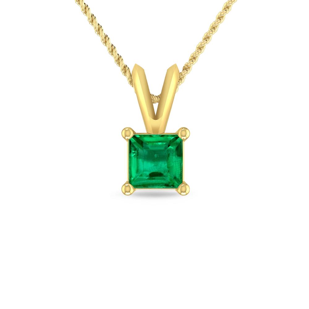 Yellow Gold - Emerald