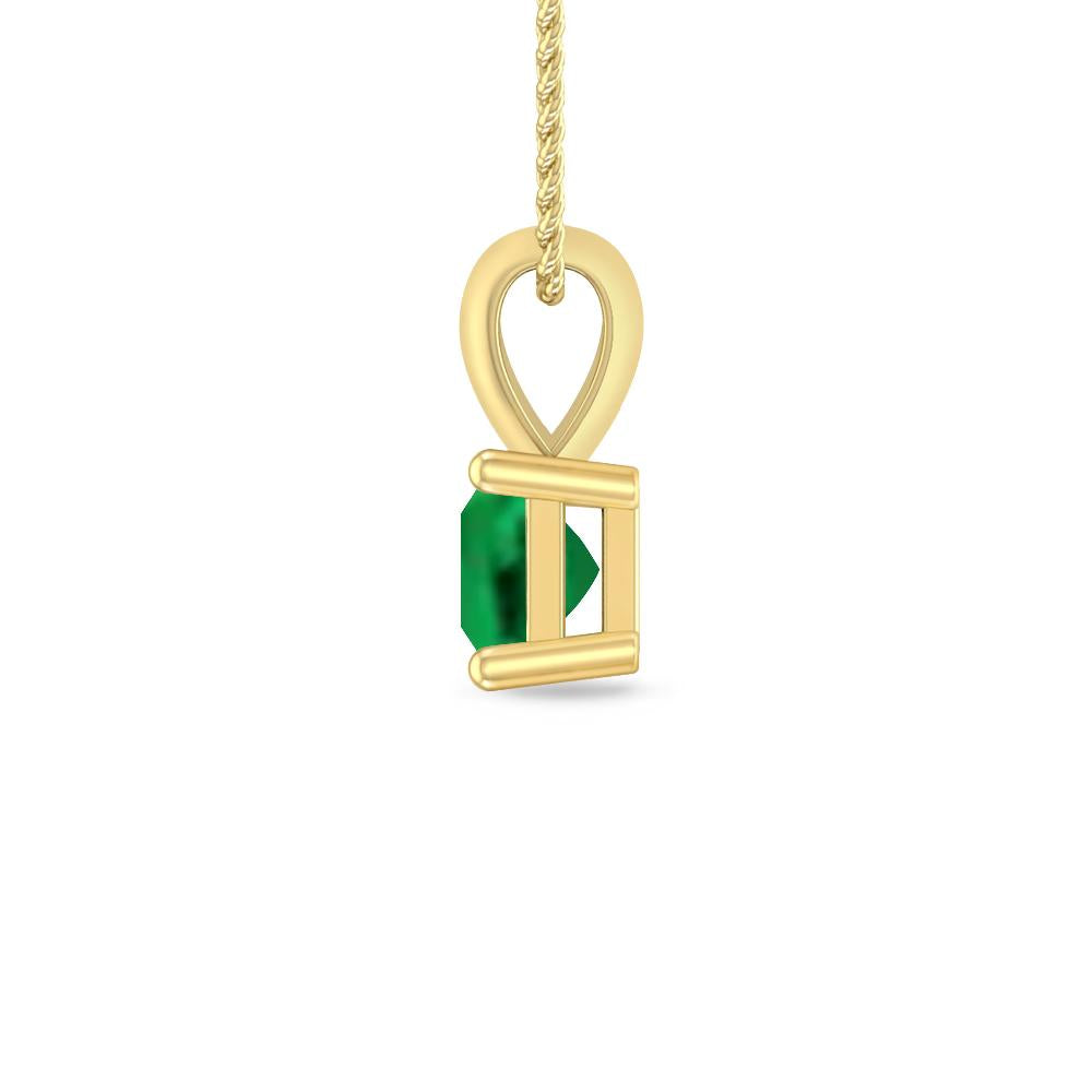 Yellow Gold - Emerald