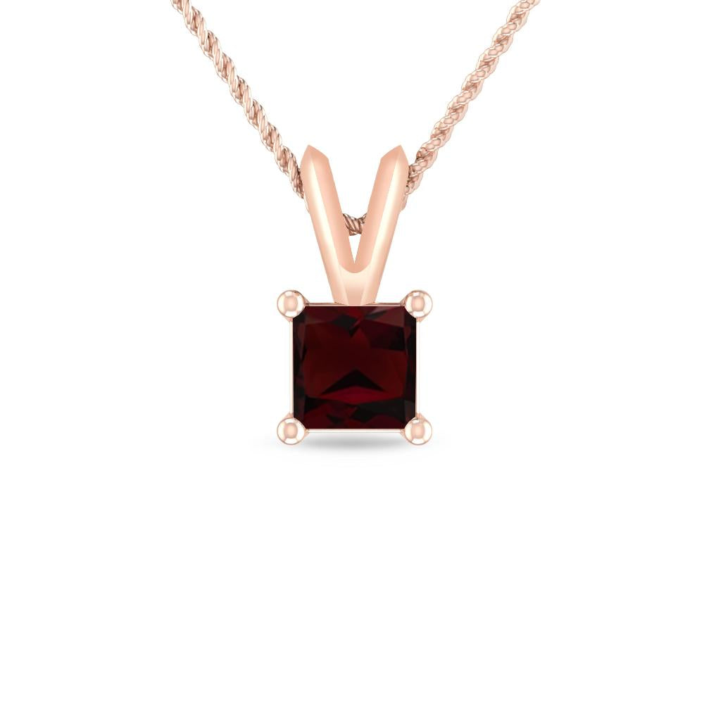 Rose Gold - Garnet