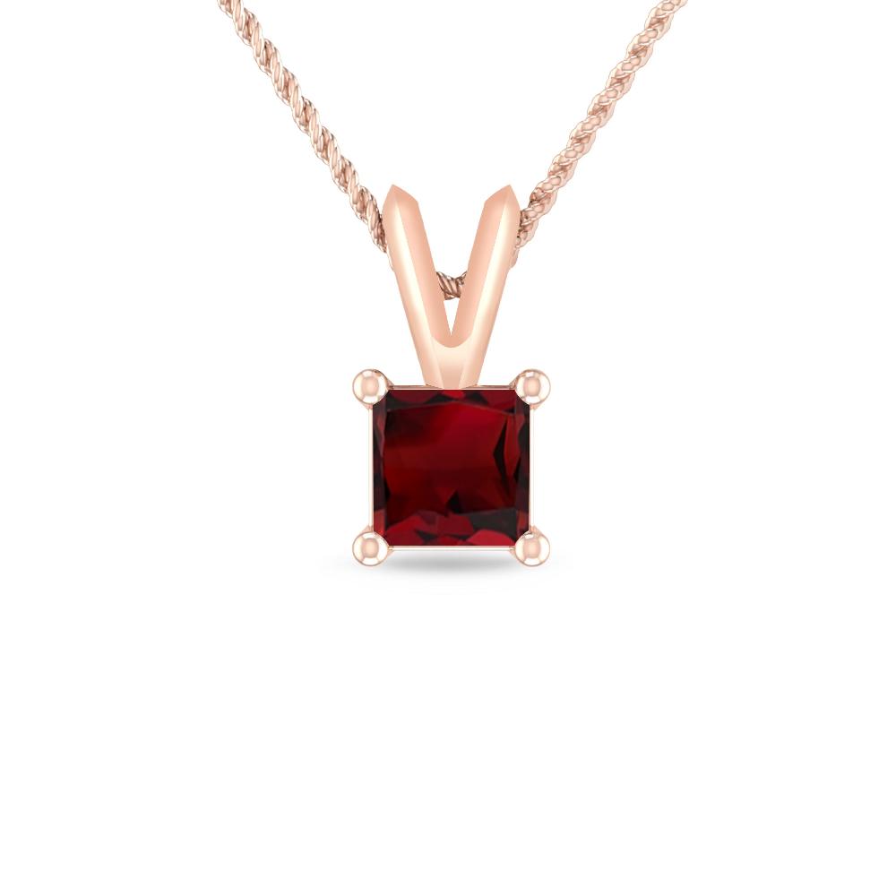 Rose Gold - Garnet