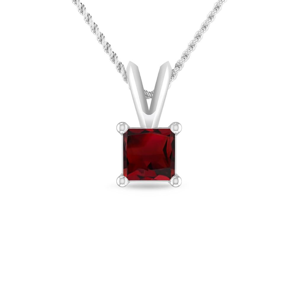 White Gold - Garnet