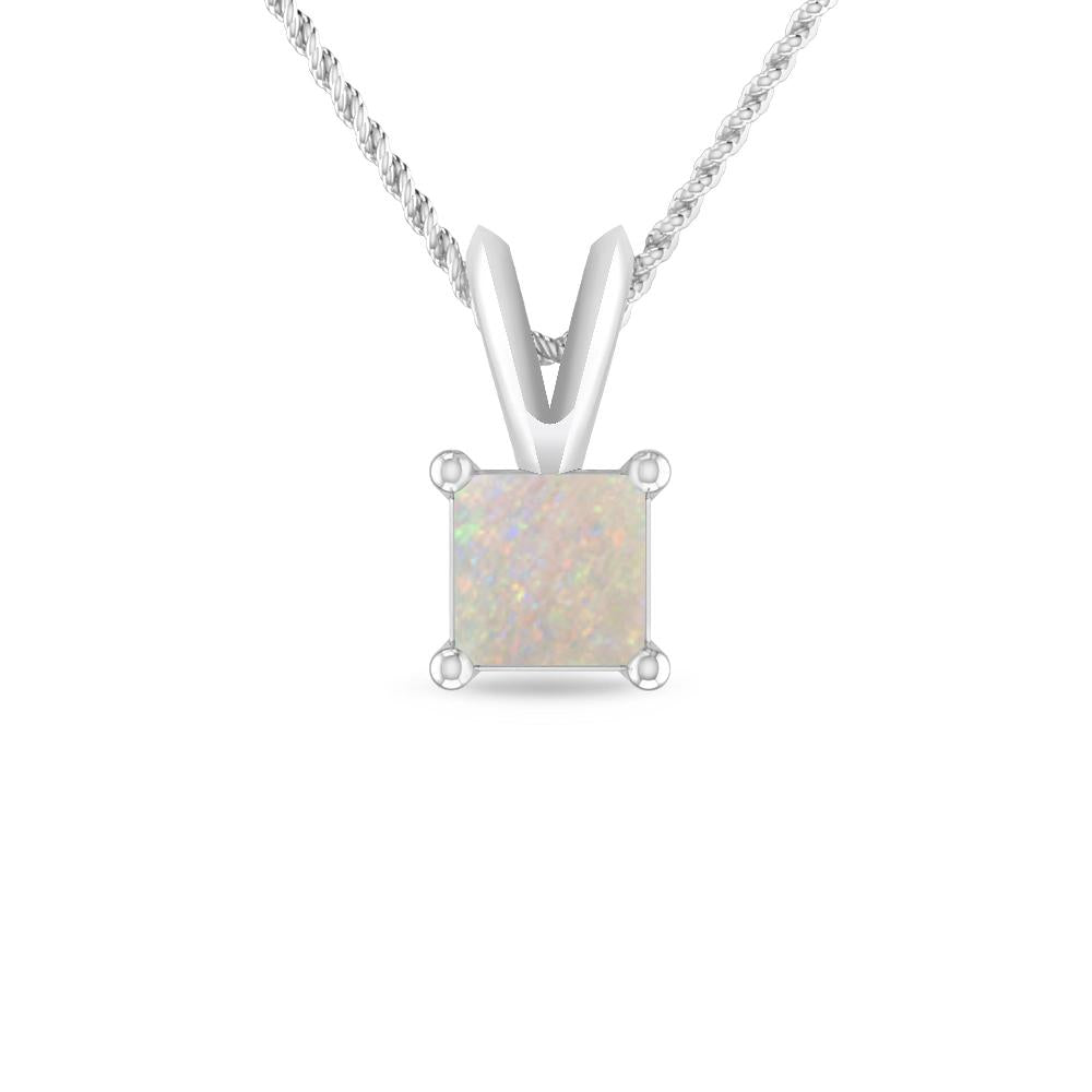 White Gold - Opal