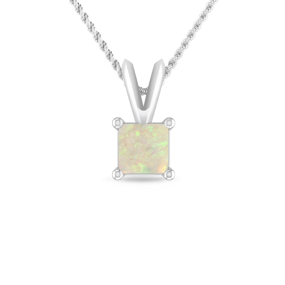 White Gold - Opal