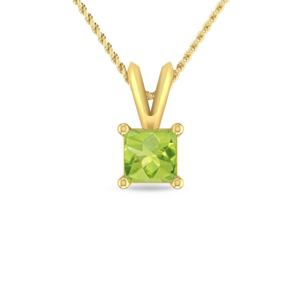 Yellow Gold - Peridot