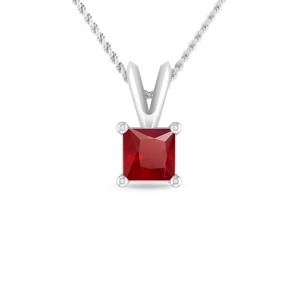 White Gold - Ruby