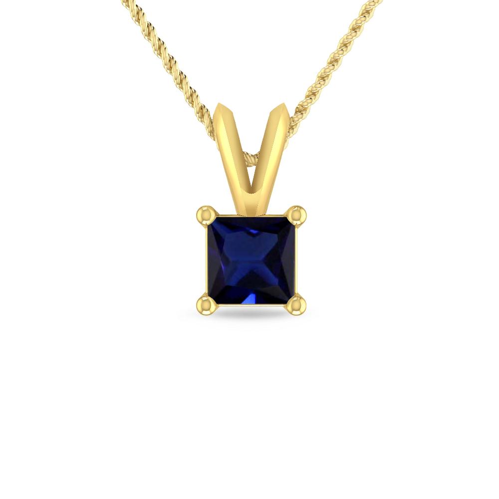 Yellow Gold - Sapphire