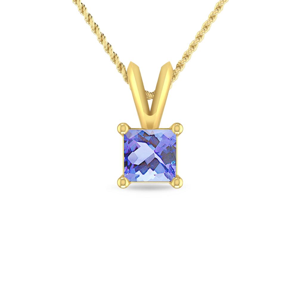 Yellow Gold - Tanzanite