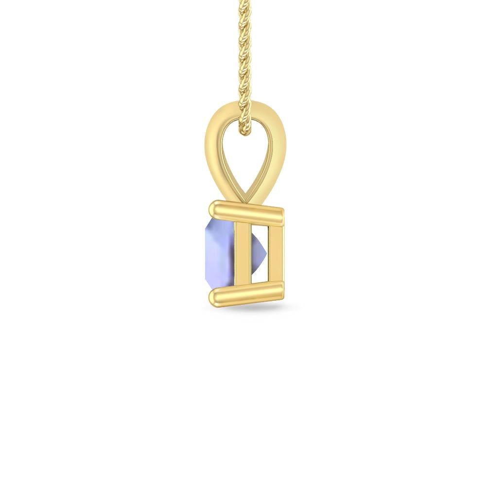 Yellow Gold - Tanzanite