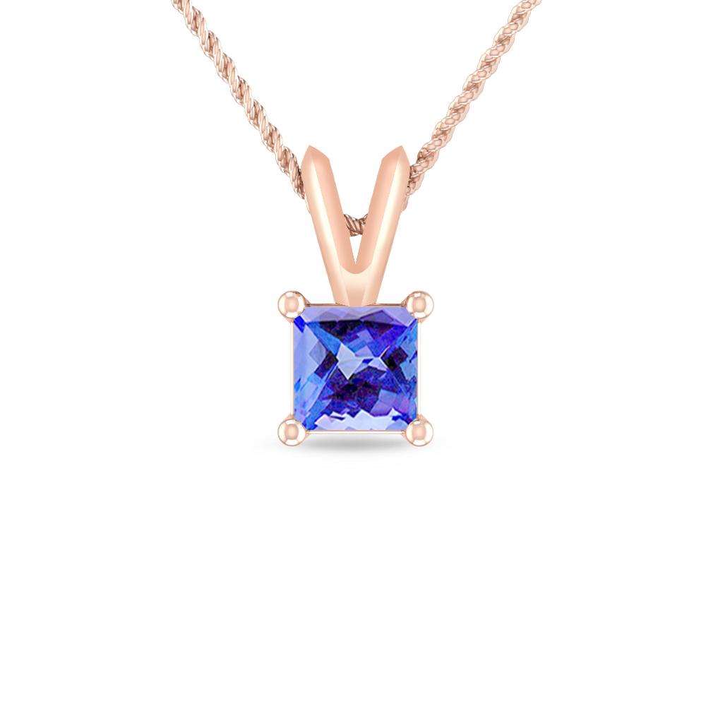 Rose Gold - Tanzanite