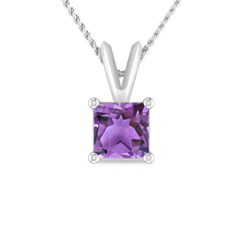 White Gold - Amethyst