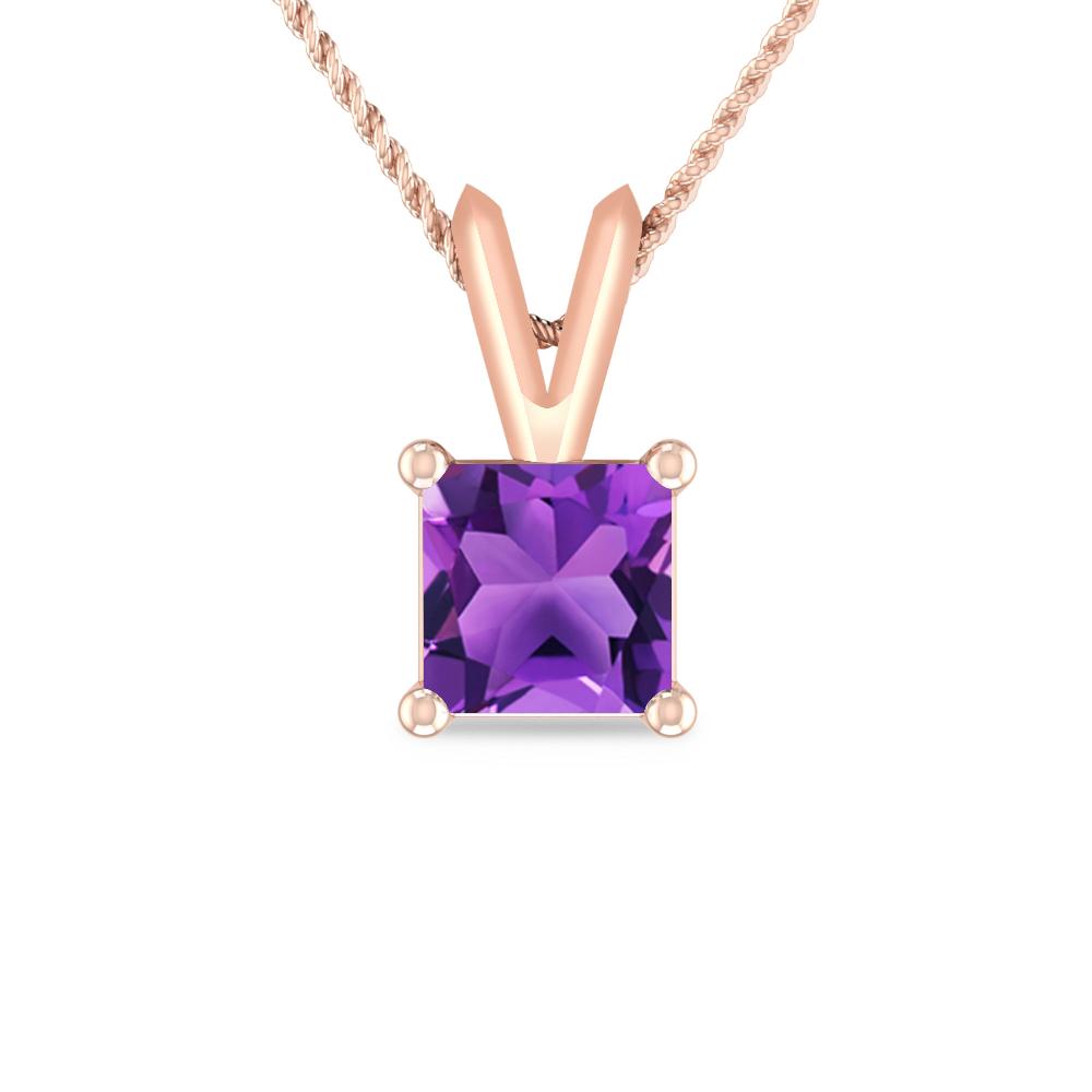 Rose Gold - Amethyst