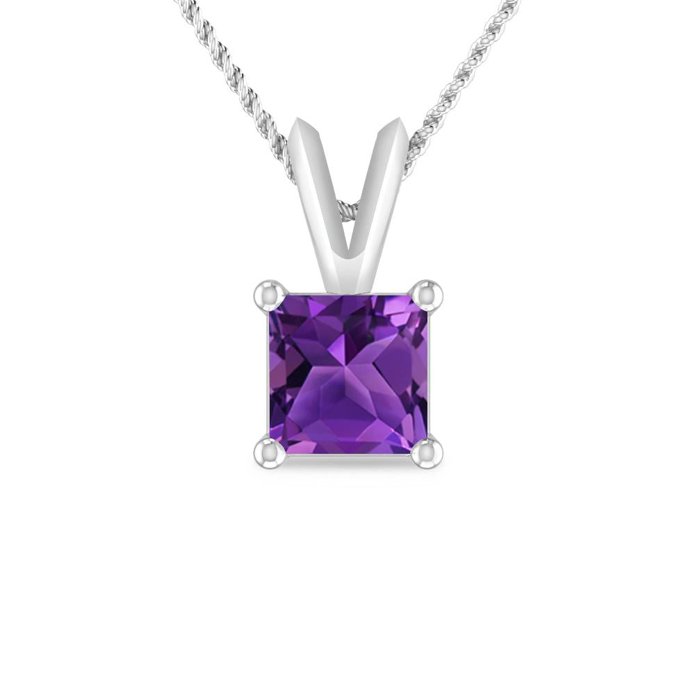 White Gold - Amethyst