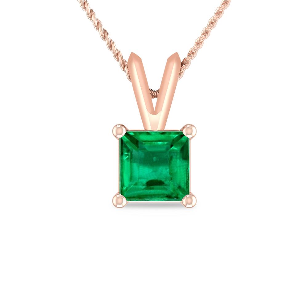 Rose Gold - Emerald