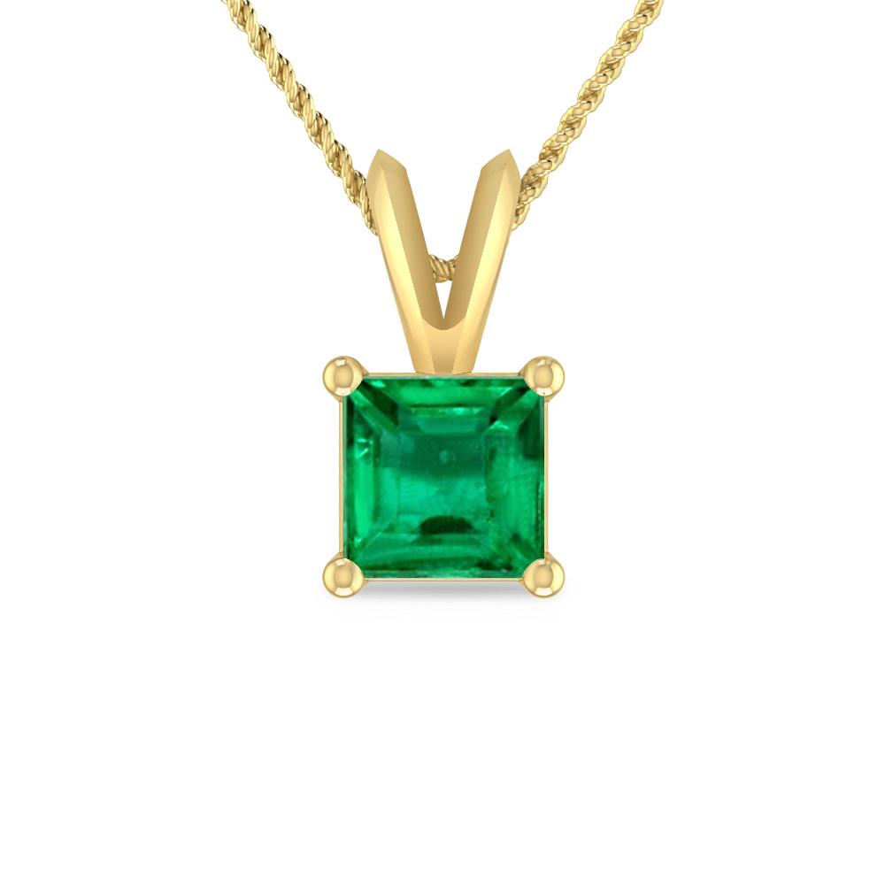 Yellow Gold - Emerald