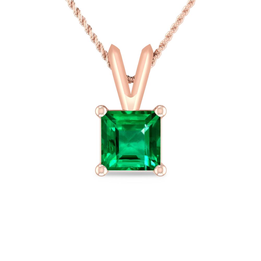 Rose Gold - Emerald