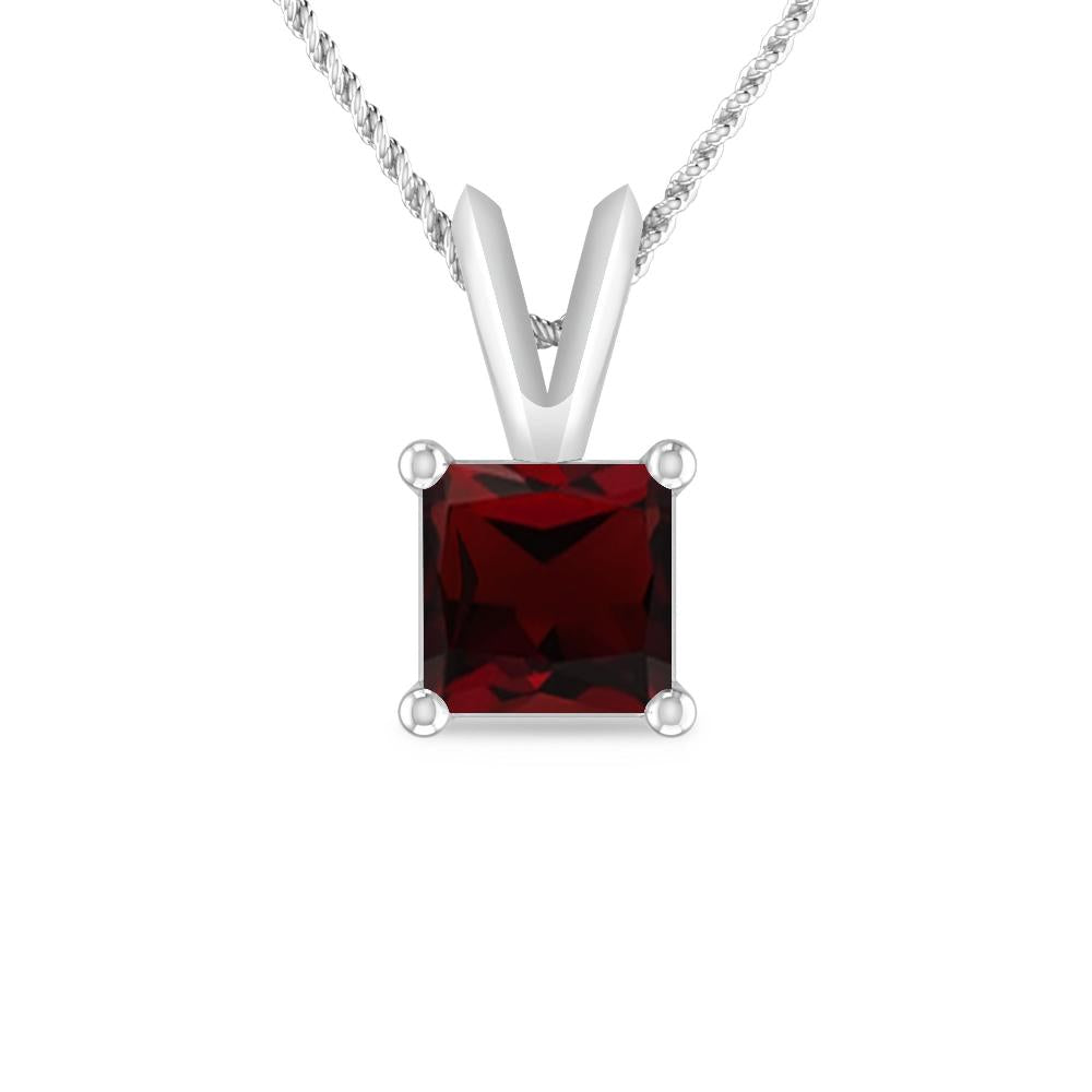 White Gold - Garnet