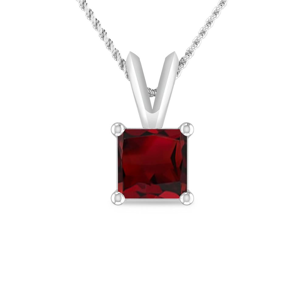 White Gold - Garnet