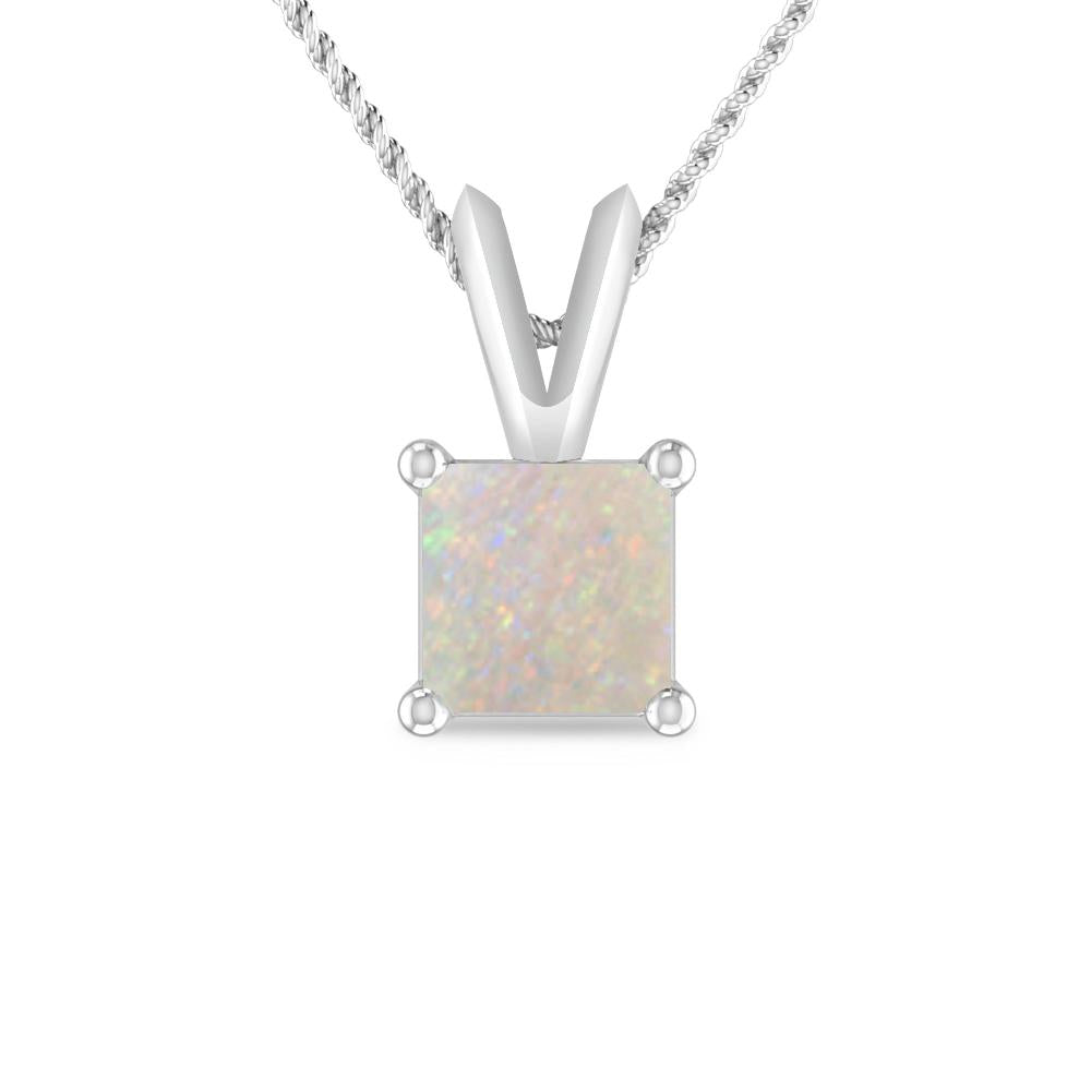 White Gold - Opal