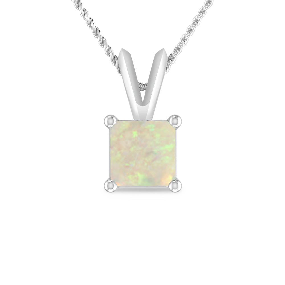 White Gold - Opal