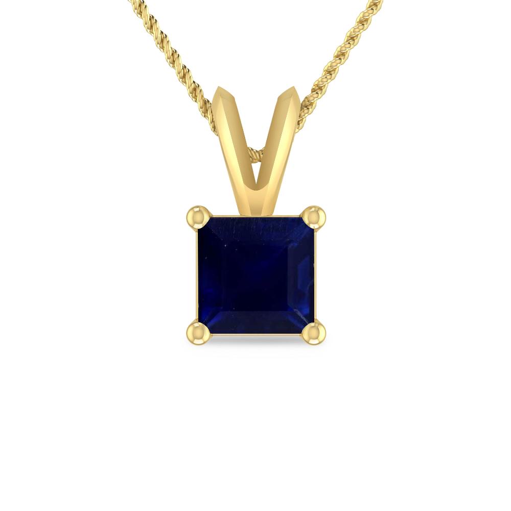 Yellow Gold - Sapphire