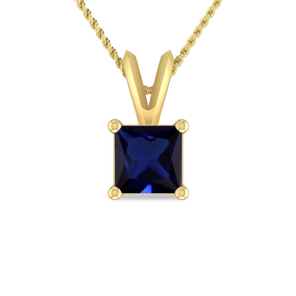 Yellow Gold - Sapphire