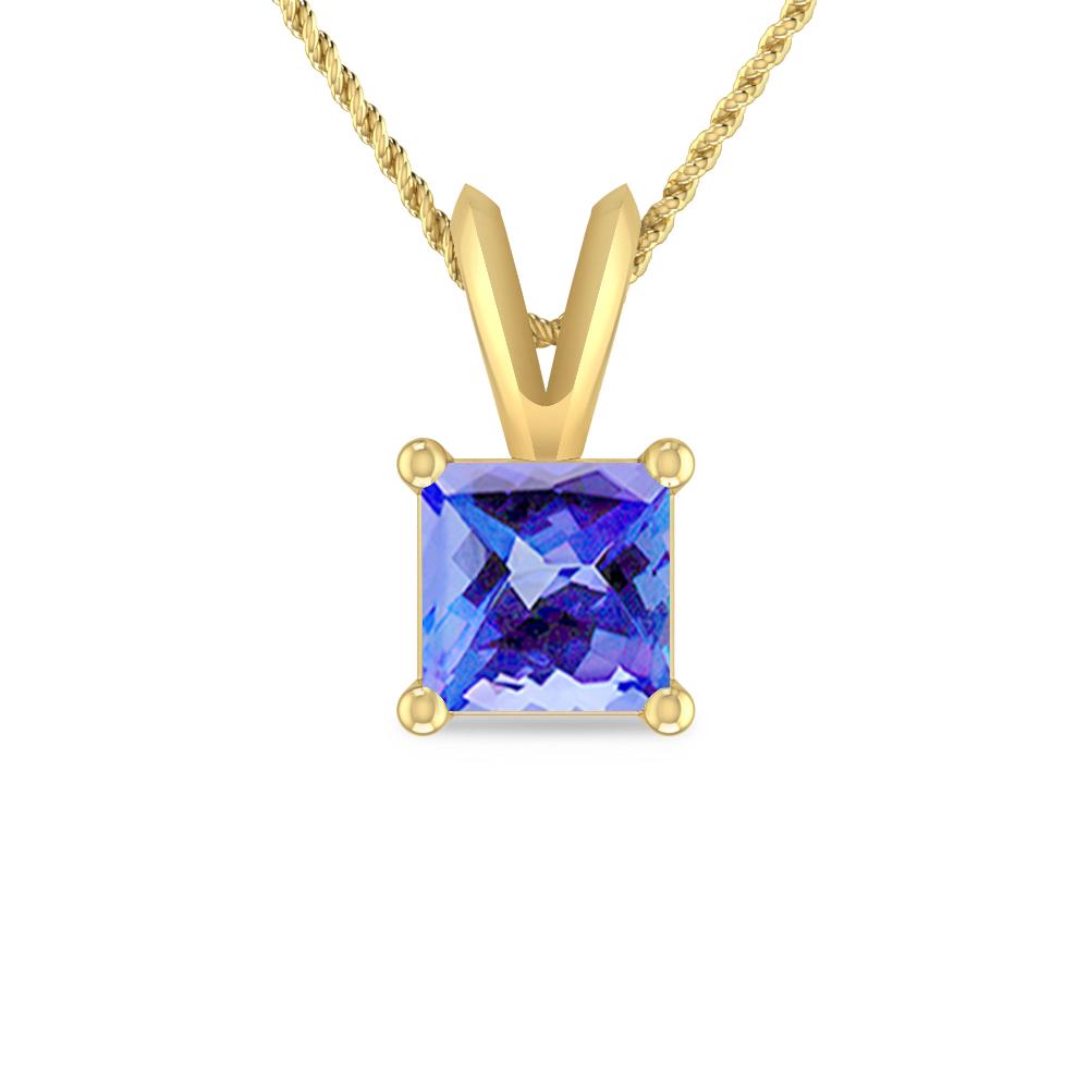 Yellow Gold - Tanzanite