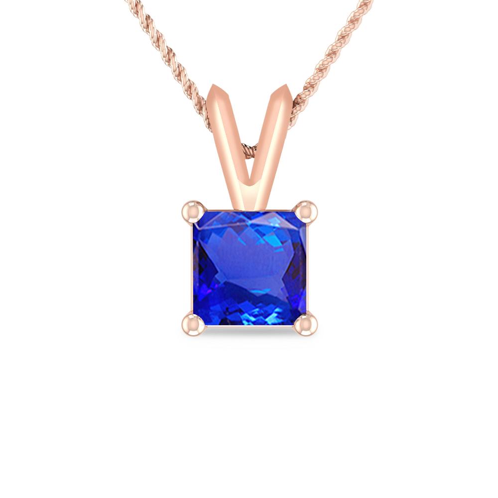 Rose Gold - Tanzanite