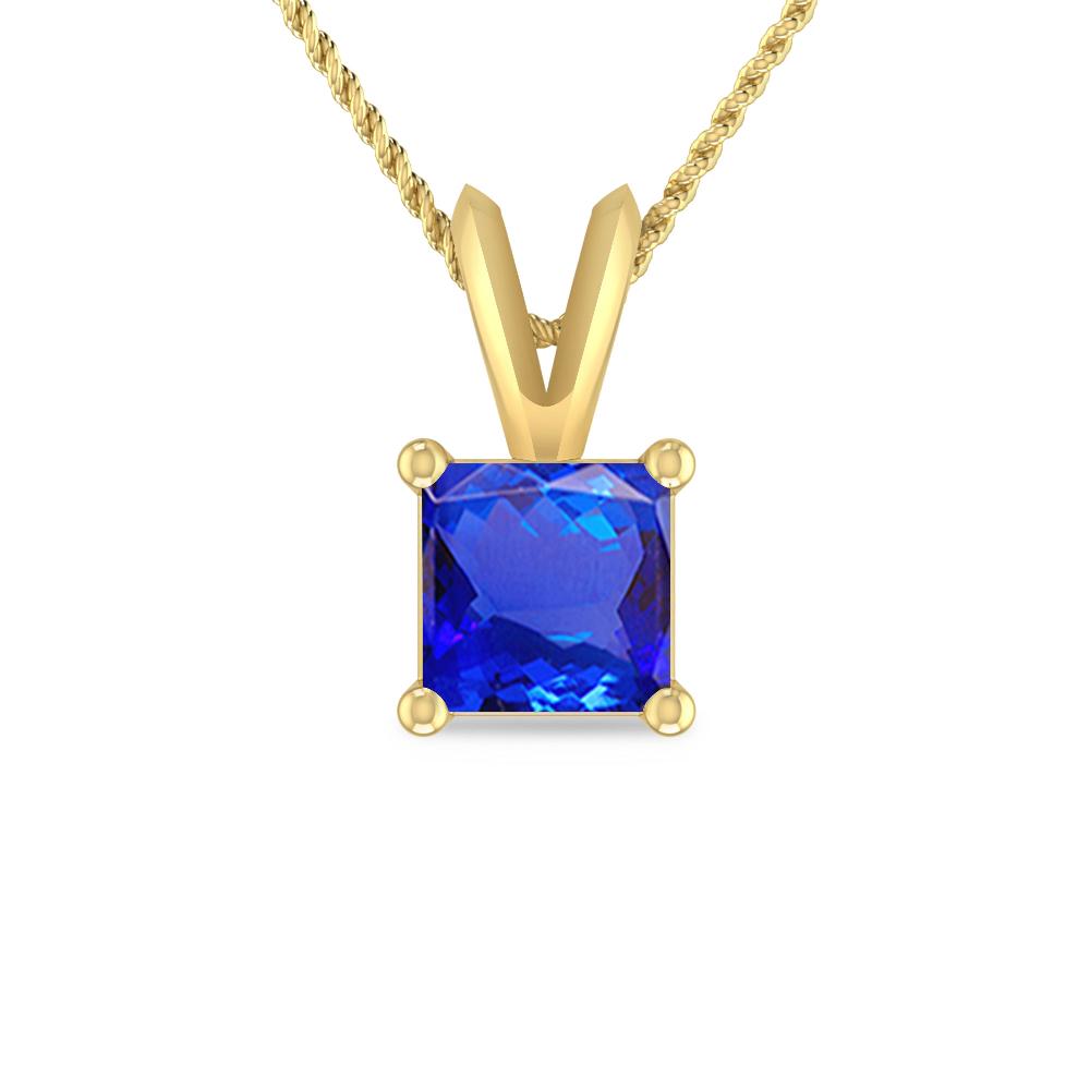 Yellow Gold - Tanzanite