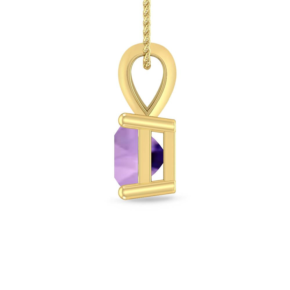 Yellow Gold - Amethyst