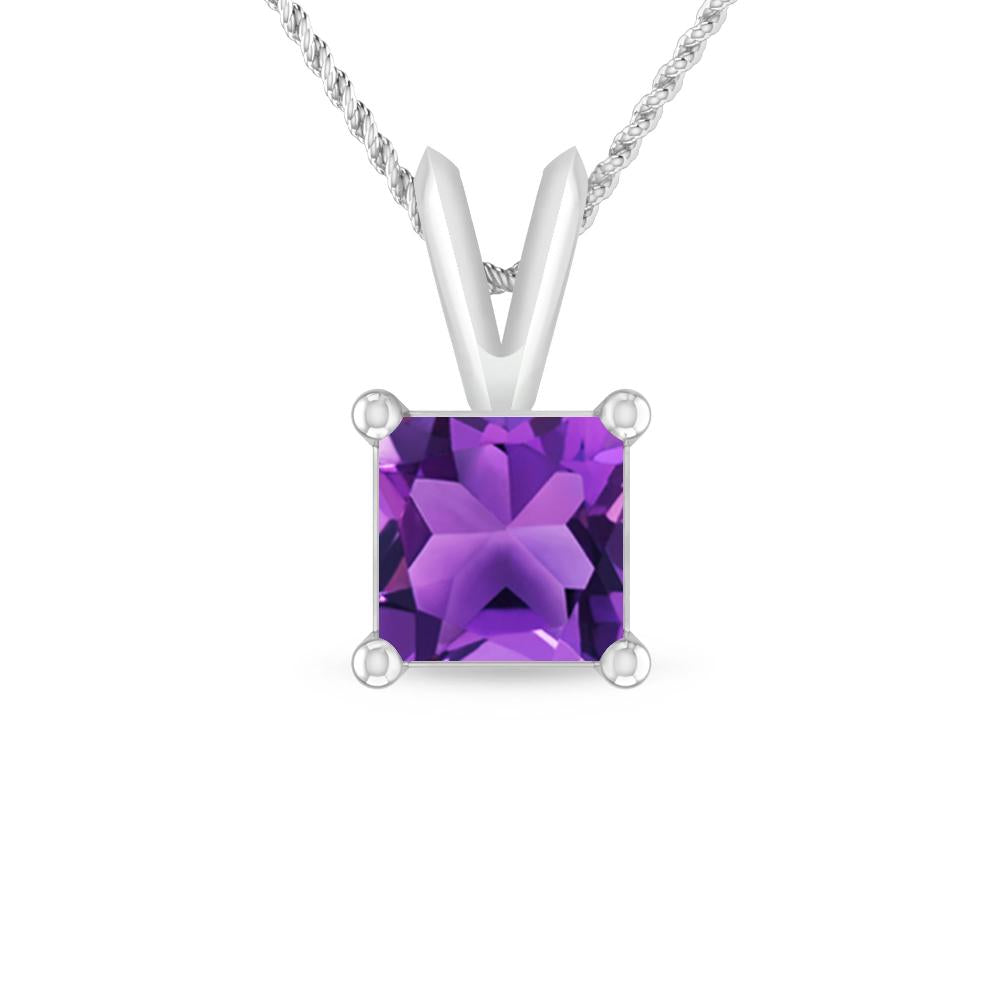 White Gold - Amethyst