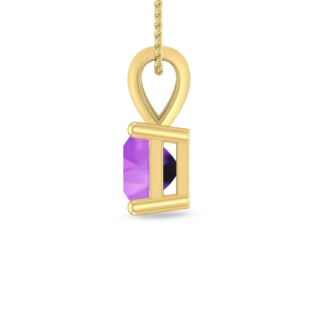 Yellow Gold - Amethyst