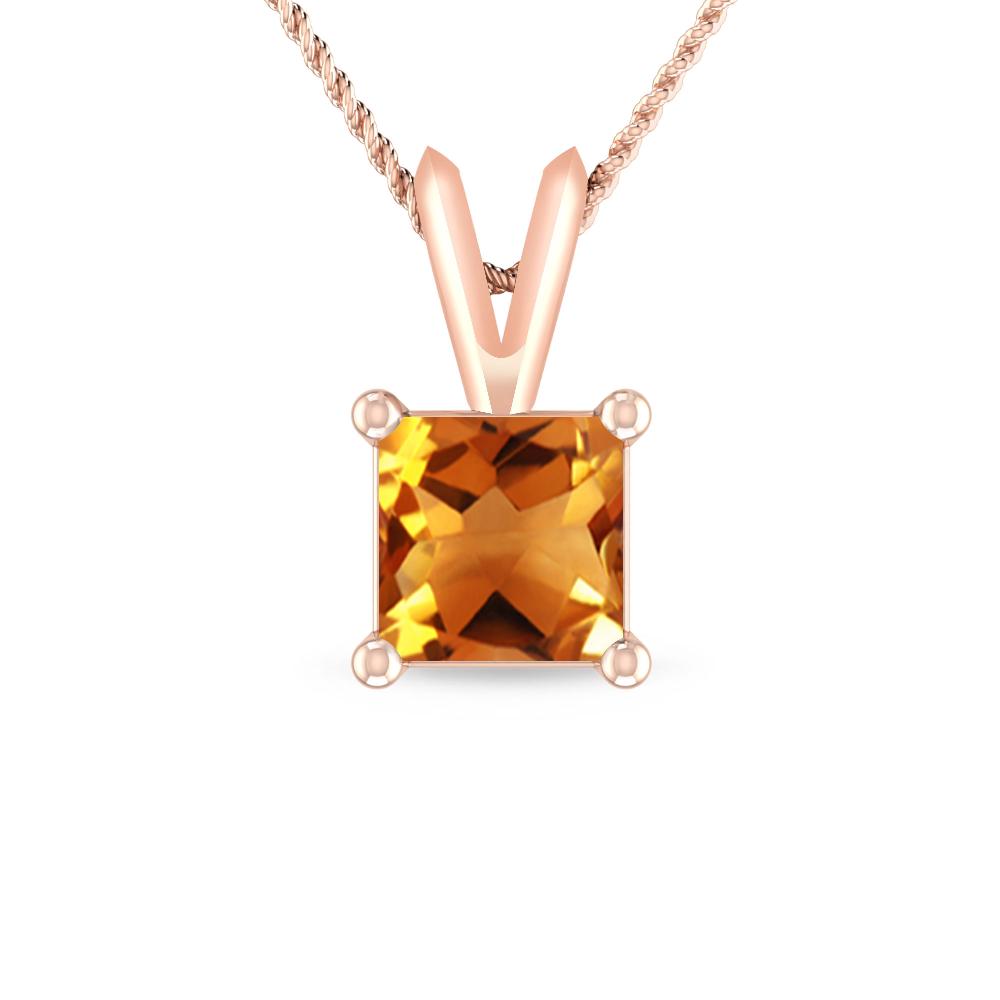 Rose Gold - Citrine