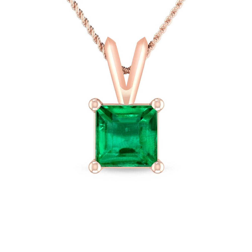 Rose Gold - Emerald